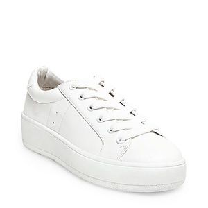 Steve Madden BERTIE platform white sneakers